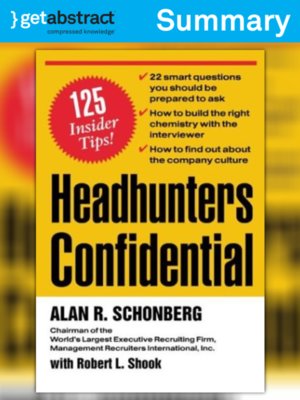 cover image of Headhunters Confidential (Summary)